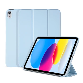 Az iPad Esetben 2021 Mini 6 Pro 11 9 Generációs Esetben 10.2 2018 9.7 5. 6. Légi 4 5 10.9 10 Állni Borító Puha TPU Szilikon Shell
