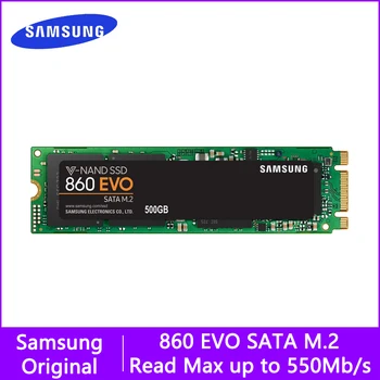 Samsung Belső SSD 860 EVO M. 2 250 GB 500 GB 1 tb-os 2T szilárdtestalapú Meghajtó, HDD Nehéz nagysebességű a Laptop, PC, Asztali Számítógép