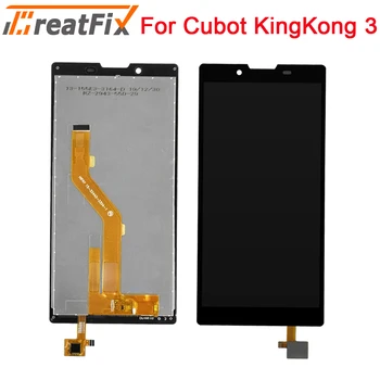 Új, Eredeti 5.5 hüvelykes Cubot KingKong3 LCD Kijelző + érintőképernyő Digitalizáló Assemly Cubot Kingkong 3 LCD Alkatrészek+Eszközök