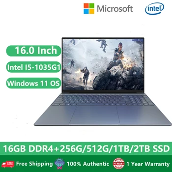 2023 Hivatal Tanulmány Laptop I5 Windows 11 Gaming Notebook Netbook 16 