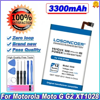 LOSONCOER 3300mAh ED30 Akkumulátor Motorola Moto G G2 XT1028 XT1032 XT1033 XT1034 mobiltelefon+ nyomon Követési számot