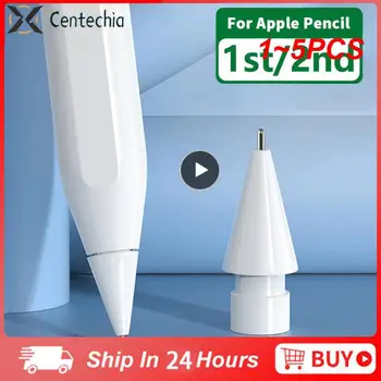 1~5DB Ceruza Tipp Apple Ceruza 1. 2. Generációs Anti-elhasználódik Jó Pont Tartalék Nib Csere Penpoint IPAD Touch