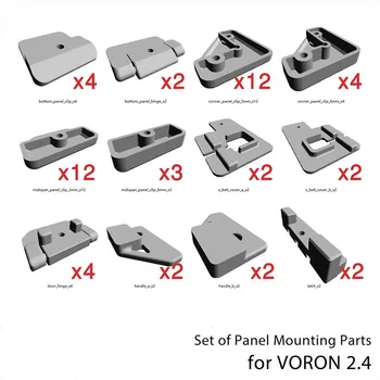 Panel Konzolok ABS Nyomtatott Voron 2.4
