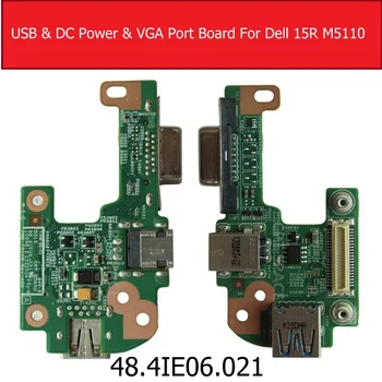 Áramkör A Dell Inspiron 15R M5100 RP & VGA Port igazgatóság USB 3.0 15. Kérdés Jack Tábla Csere 48.4IE06.021