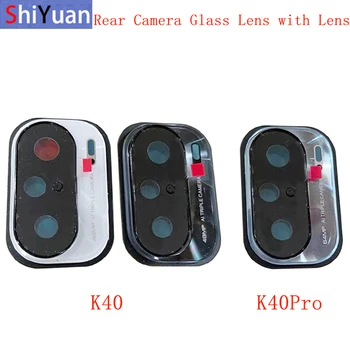 Hátsó Hátsó Kamera Objektív Üveg Keret tartó Xiaomi Redmi K40 K40Pro K40Pro Plusz Csere, Javítás, Alkatrészek