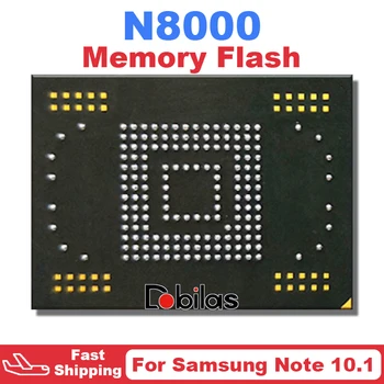 N8000 EMMC Memória Flash NAND Programozott Firmware Samsung Galaxy Note 10.1 N8000 16GB KLMAG4FEJA-A002 cserealkatrészek