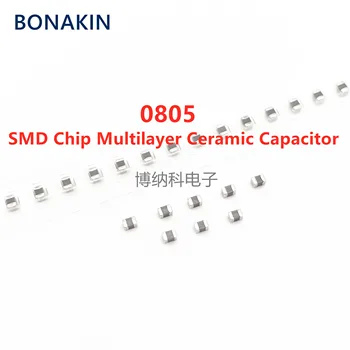50PCS 0805 270NF 274K 25V 50V 100V 10% X7R 2012 SMD Chip Többrétegű Kerámia Kondenzátor