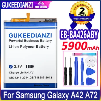 EB-BA426ABY Márka Telefon Akkumulátor Samsung Galaxy A42 A72 A32 A426 5900mAh Nagy Kapacitású Csere Akkumulátor Li-polym Volta