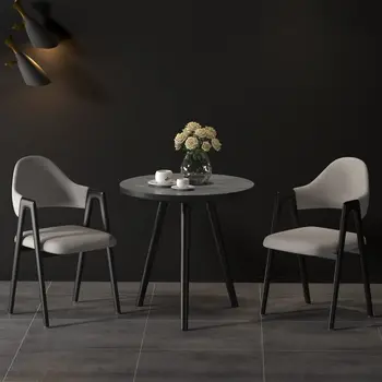 XX21Nordic szék vas művészet, szabadidő lusta tárgyalási szék vissza étkező szék tej teázó asztal szék fény luxus minimalista mód