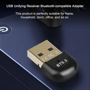 A Bluetooth-kompatibilis Adapter Plug And Play Alacsony Késleltetésű Nem Illesztőprogram Szükséges Anti-interferencia Vezető-Ingyenes Bluetooth-kompatibilis USB