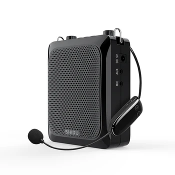 SHIDU SD-S28 2000mAh Bluetooth Hordozható Erősítő Hangja Erős Hang Hang UHF vezeték nélküli mikrofon