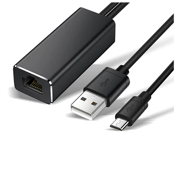 Micro-USB-hálózati kártya 10/100Mbps A Tűz TV Stick USB-RJ45, USB-Hálózati Kártya Google Béta Gen 2 1 Ultra