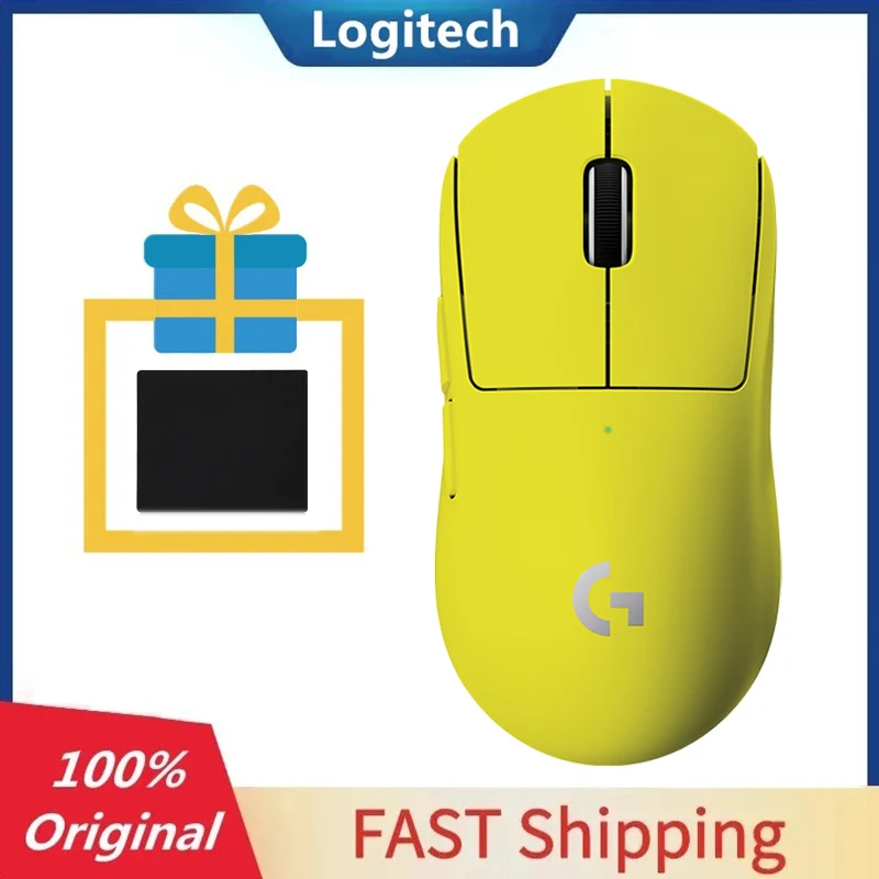 Új Logitech G PRO X SUPERLIGHT Vezeték nélküli Gaming Mouse 25K-Érzékelő Programozható a Kettős Mód Egerek Esports Fokozatú Teljesítmény
